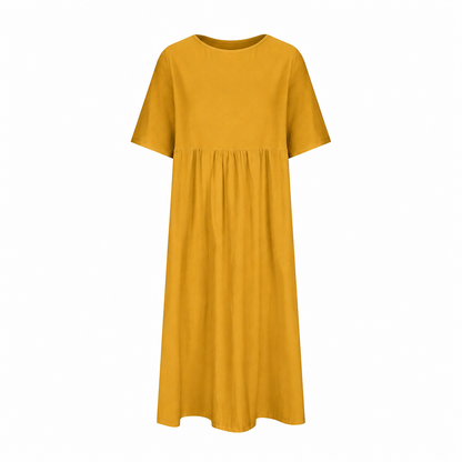 Summer Linen Maxi Dress – 10 Colors, Effortless Style