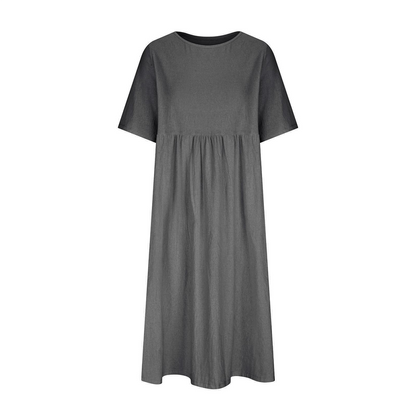 Summer Linen Maxi Dress – 10 Colors, Effortless Style