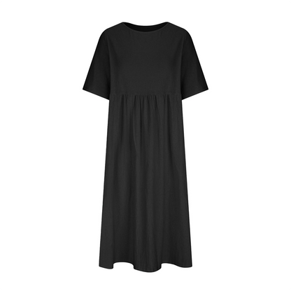 Summer Linen Maxi Dress – 10 Colors, Effortless Style