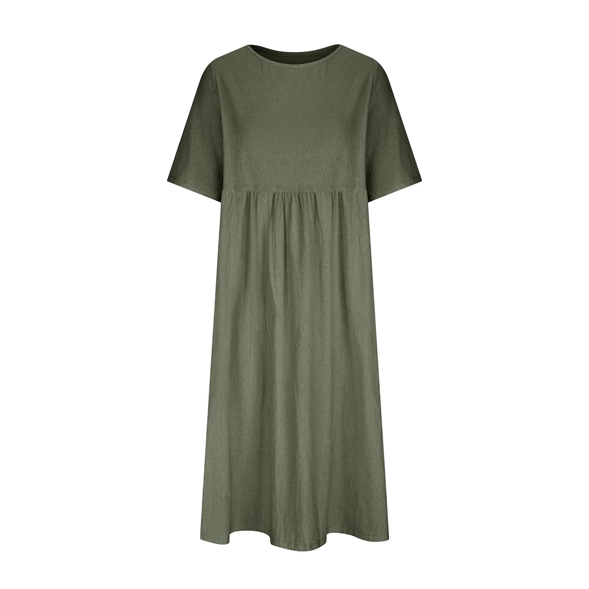 Summer Linen Maxi Dress – 10 Colors, Effortless Style