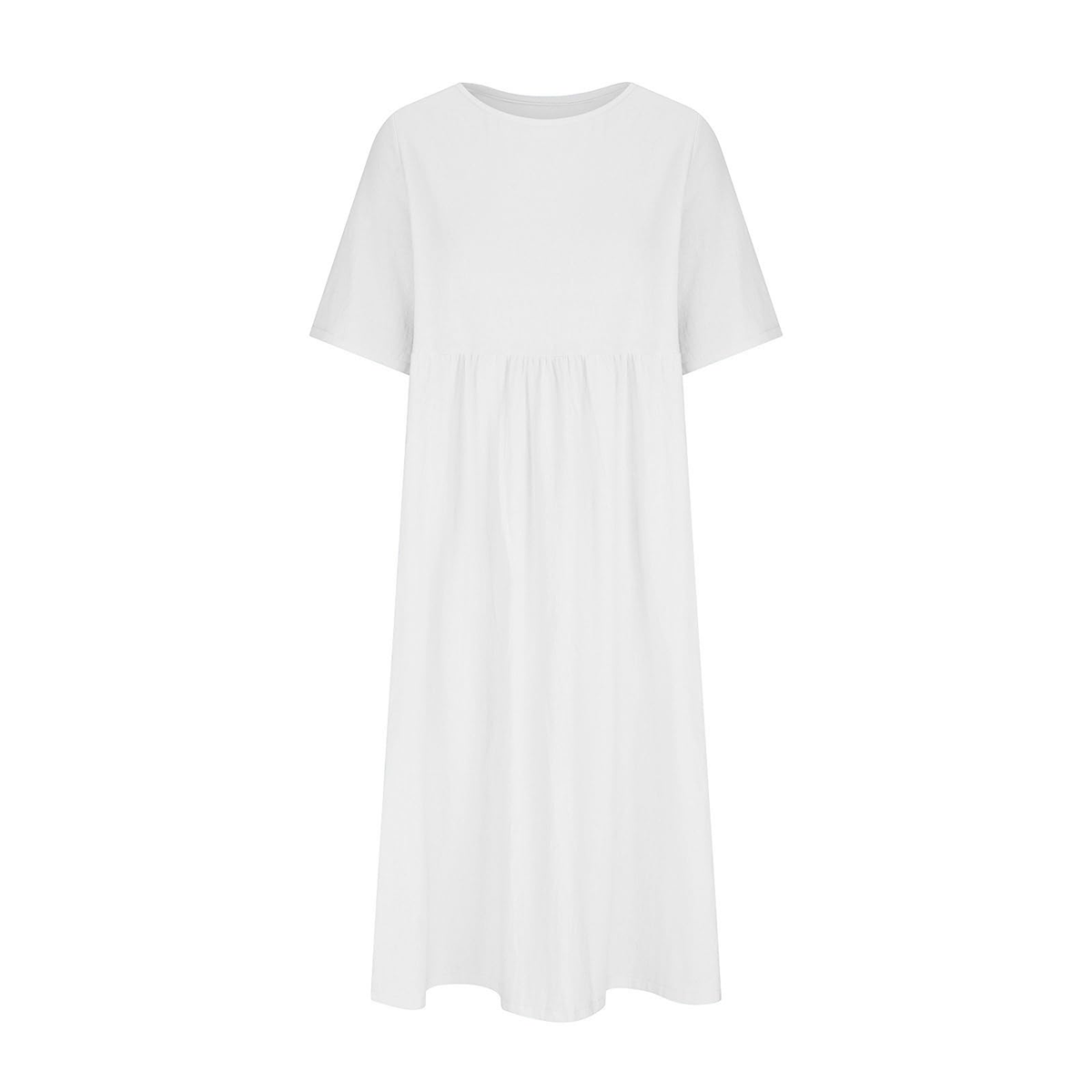 Summer Linen Maxi Dress – 10 Colors, Effortless Style